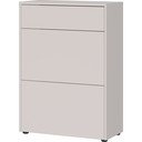 Krēmkrāsas matēts skapītis 70x99x34 cm Binetto – Germania