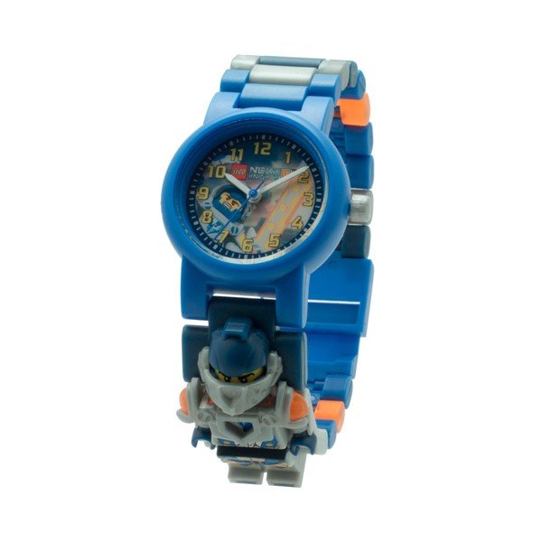 Pulkstenis ar LEGO® Nexo Knights māla figūriņu-image-1