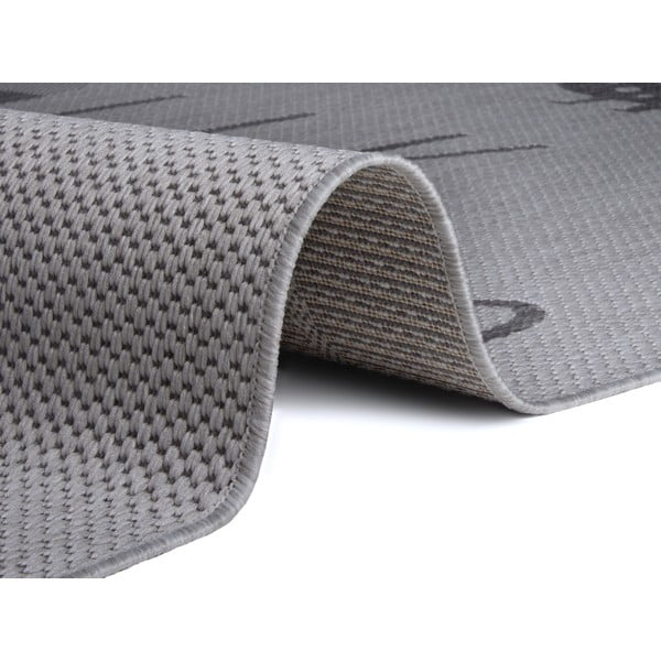 Pelēks paklājs bērniem Ragami Letters, 80 x 150 cm-image-1