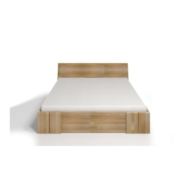 Divguļamā buka koka gulta ar atvilktni SKANDICA Vestre Maxi, 200 x 200 cm-image-1