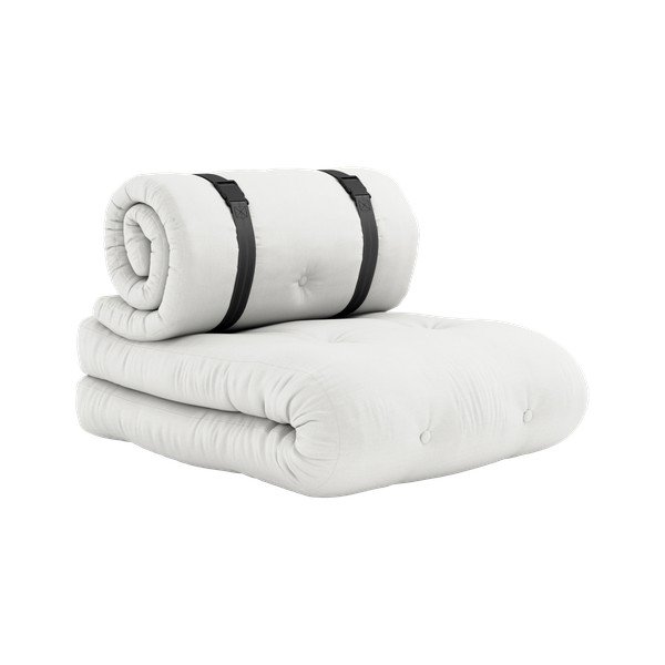 Izvelkams āra krēsls-matracis Karup Design OUT™ Buckle Up White