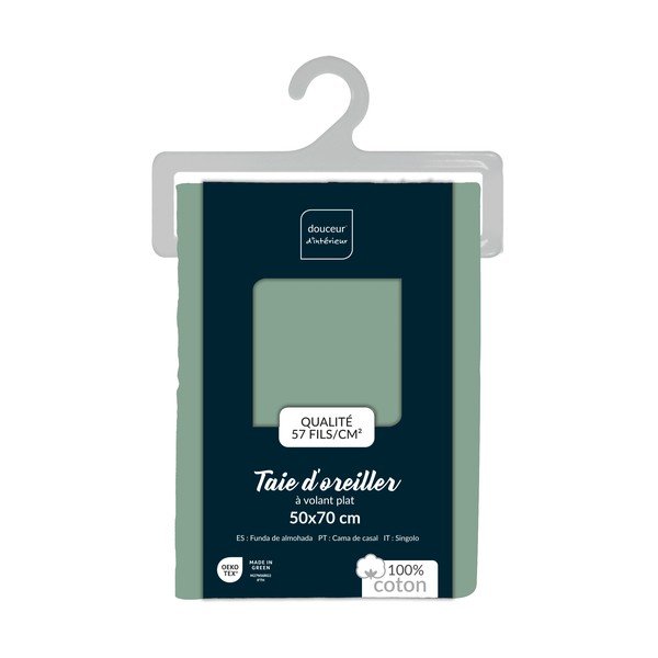 Kokvilnas spilvendrāna 50x70 cm Lina – douceur d'intérieur-image-2