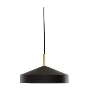 Melna metāla piekaramā lampa ø 30 cm Hatto – OYOY Living Design