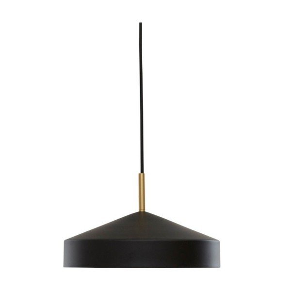 Melna metāla piekaramā lampa ø 30 cm Hatto – OYOY Living Design
