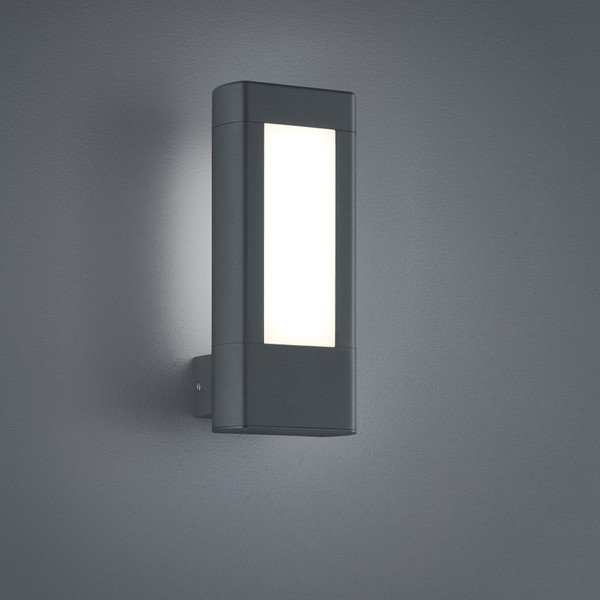 LED āra sienas lampa (augstums 25 cm) Rhine – Trio-image-1