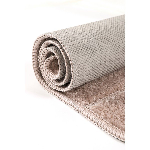 Brūni vannas istabas paklājiņi (2 gab.) 50x80 cm Yeni Cizgli – Foutastic-image-4