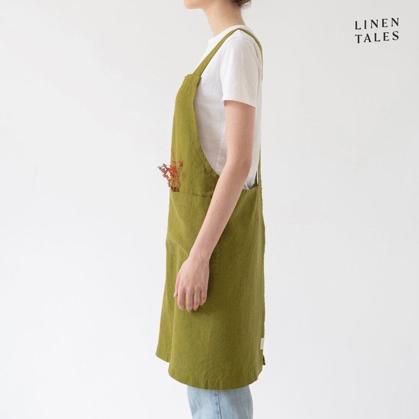 Lina priekšauts Crossback – Linen Tales-image-1