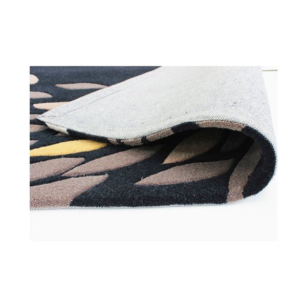 Paklāji Flair paklāji Swirl Black/Gold, 160 x 230 cm-image-2