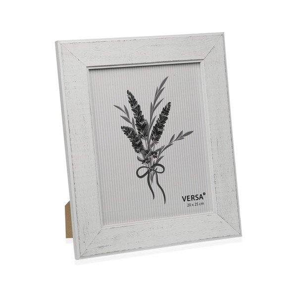 Koka fotorāmis Versa Madera Blanco, 20 x 25 cm