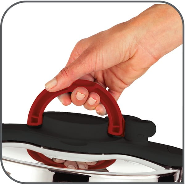 Nerūsējošā tērauda spiediena katls 9 l Clipso Minut Easy – Tefal-image-3