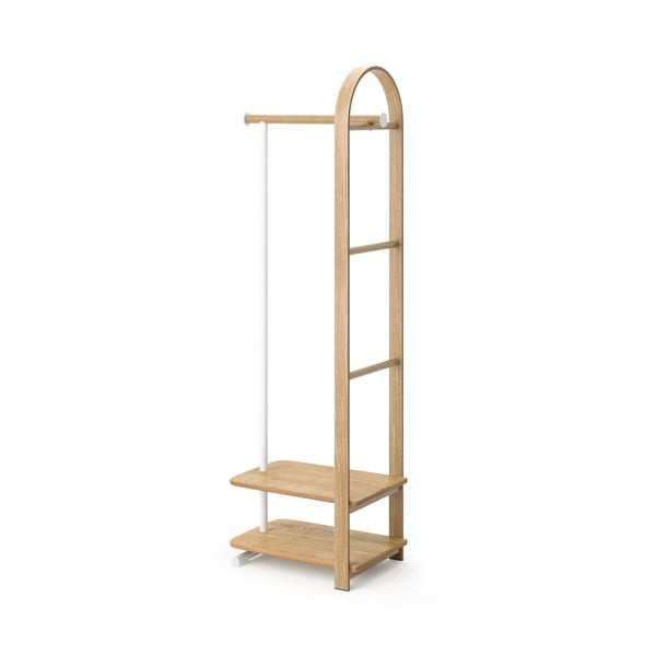 Dabīga toņa oša masīvkoka priekšnama iekārta 37x167x54 cm Bellwood – Umbra-image-3