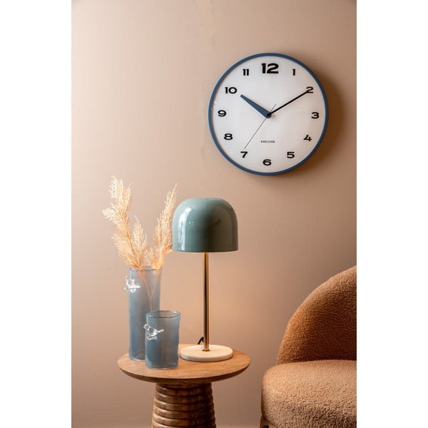 Zila stikla vāze (augstums 15 cm) Bird On Branch – PT LIVING-image-1