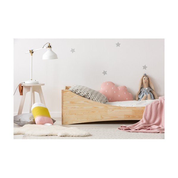 Bērnu gulta no priedes koka Adeko Mila BOX 3, 80 x 180 cm-image-1