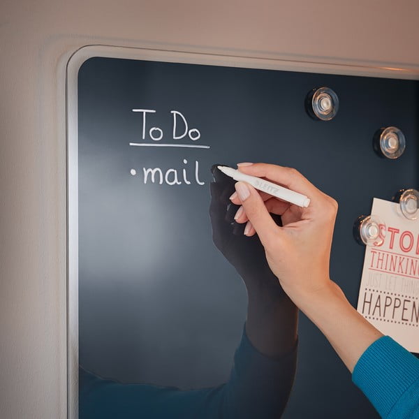 Pelēka stikla magnētiskā tāfele Leitz Cosy, 60 x 40 cm-image-4