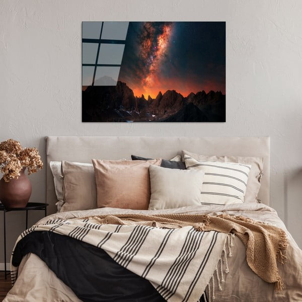 Stikla glezna 100x70 cm Night Sky – Wallity-image-1