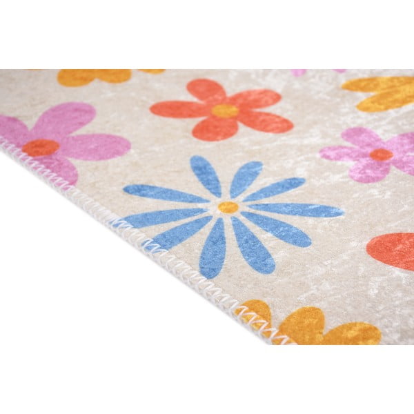 Mazgājams bērnu paklājs 60x100 cm Joyfull Garden – Vitaus-image-2