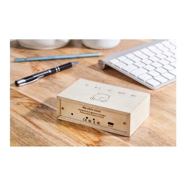 Digitāls modinātājpulkstenis Flip Click – Gingko-image-4