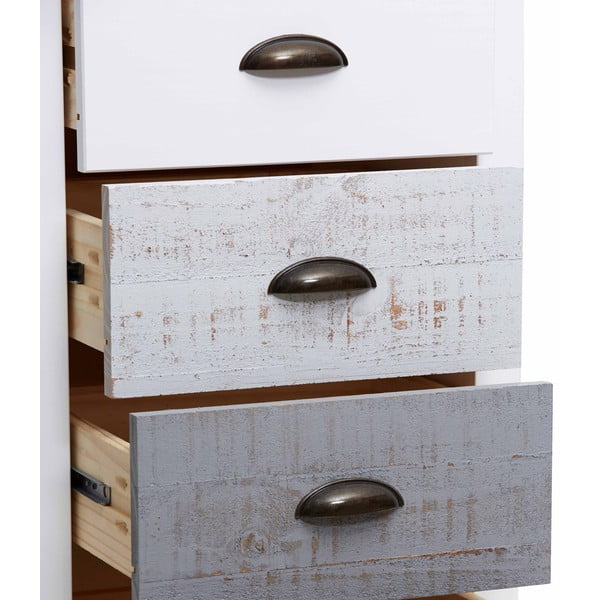 Balts un pelēks naktsgaldiņš Marckeric Romantica-image-1