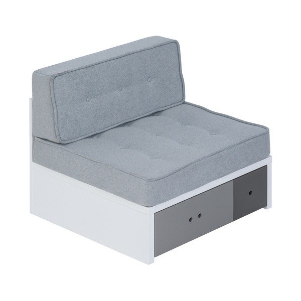 Zili pelēks sēdekļa spilvens Vox Custom modulārajam dīvānam-image-4