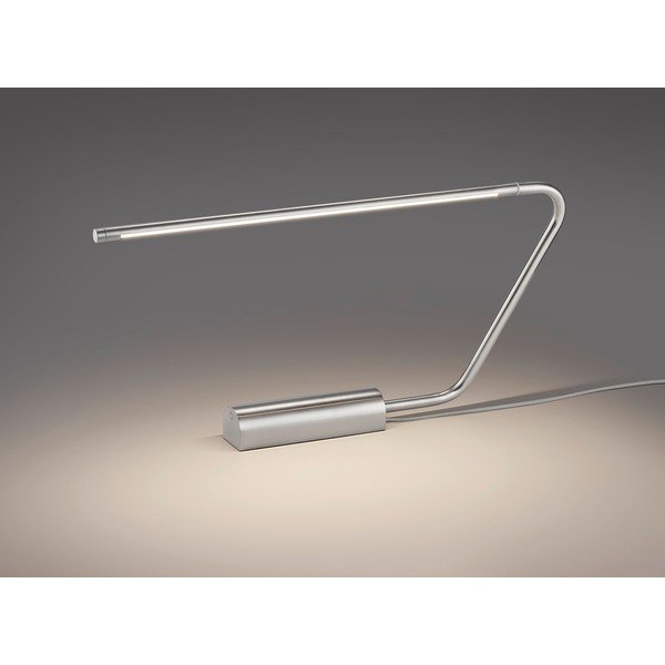 Sudraba krāsas LED galda lampa (augstums 33 cm) Olea – Trio Select-image-2