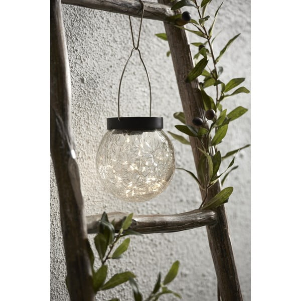 Piekaramā āra LED lampa ar saules baterijām Star Trading Glory, ø 12 cm-image-3