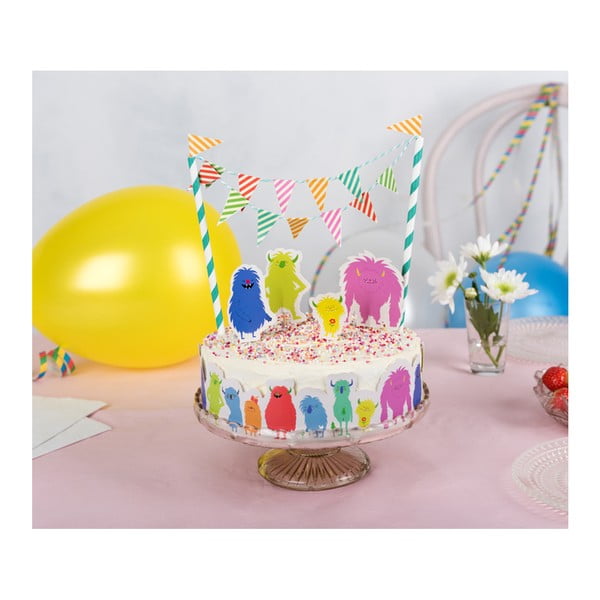 Kūku dekorēšanas komplekts Rex London Monsters Of The World-image-2