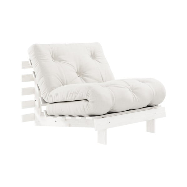 Izvelkamais krēsls Karup Design Roots White/Creamy