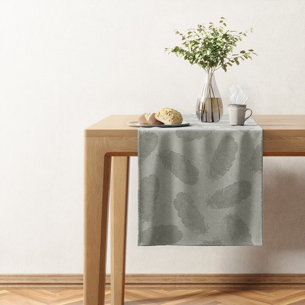Samta galda celiņš 40x140 cm Velvet Peacock – AmeliaHome-image-1