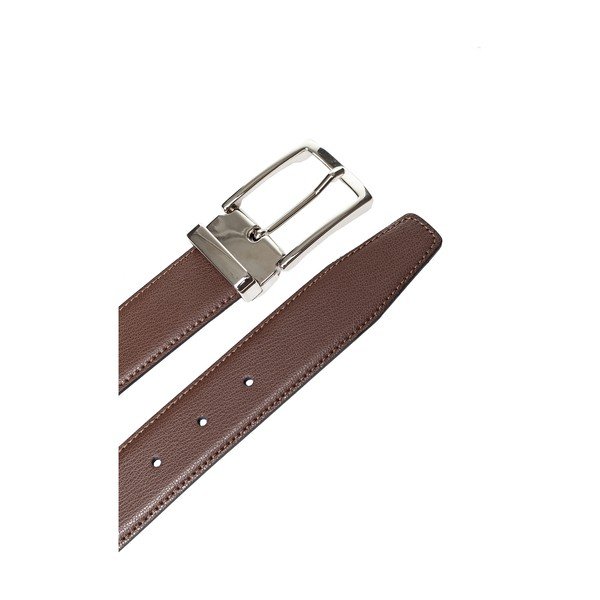 Brūnas ādas vīriešu josta Ferruccio Laconi Erik, garums 110 cm-image-1