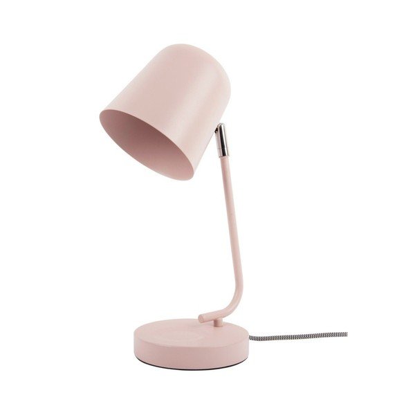 Rozā galda lampa (augstums 38,5 cm) Encantar  – Leitmotiv