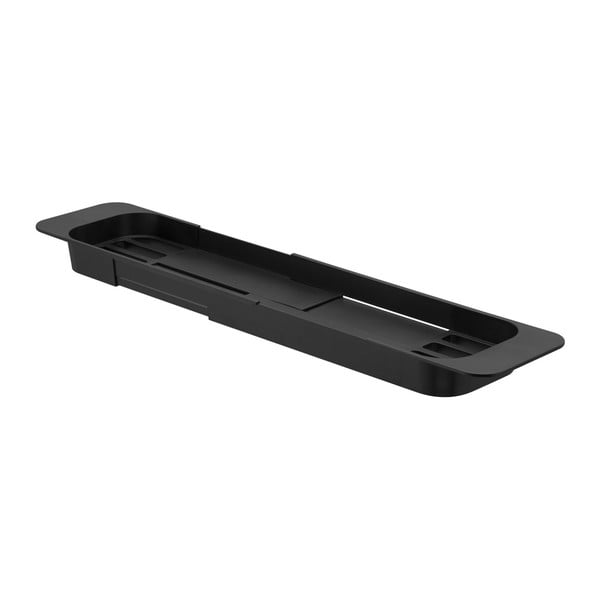 Melns regulējams plaukts vannai YAMAZAKI Tower-image-4