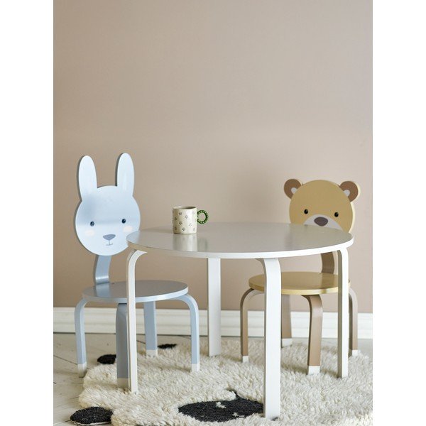 Apaļš bērnu galds ø 65 cm Marle – Bloomingville Mini-image-1