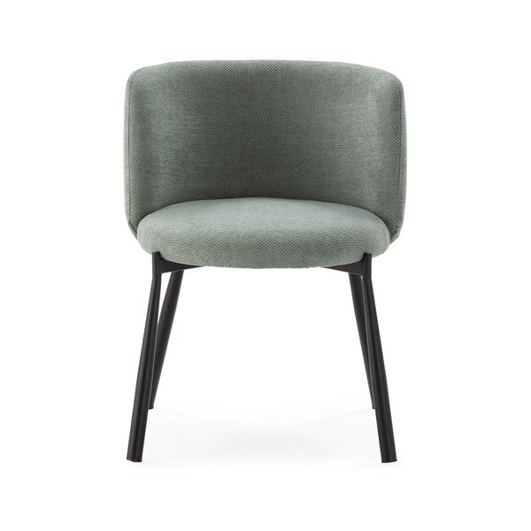 Piparmētru zaļi polsterēti ēdamistabas krēsli (2 gab.) Ginny – MOME-image-2