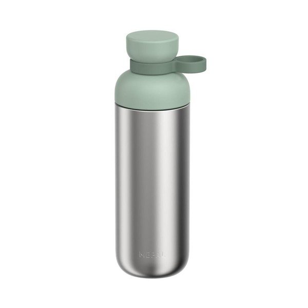 Sudraba krāsas/salvijas zaļa nerūsējošā tērauda pudele 700 ml Vita – Mepal