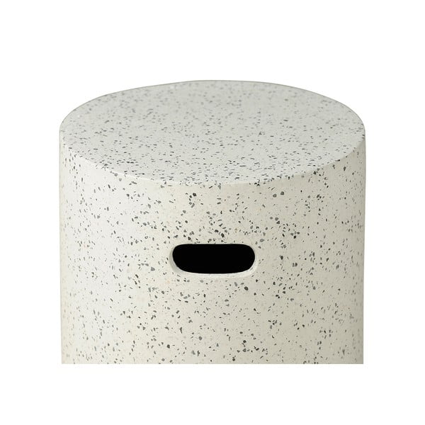 Balts dārza sānu galdiņš Bonami Selection Loris, ø 35 cm-image-2