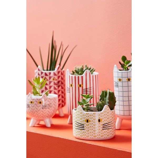 Keramikas podi garšaugiem (2 gab.) ø 13 cm Chamouflage – Jardin d'Ulysse-image-1