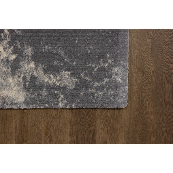 Pelēks/bēšs vilnas paklājs 170x240 cm Niagara graphite – Agnella-image-3