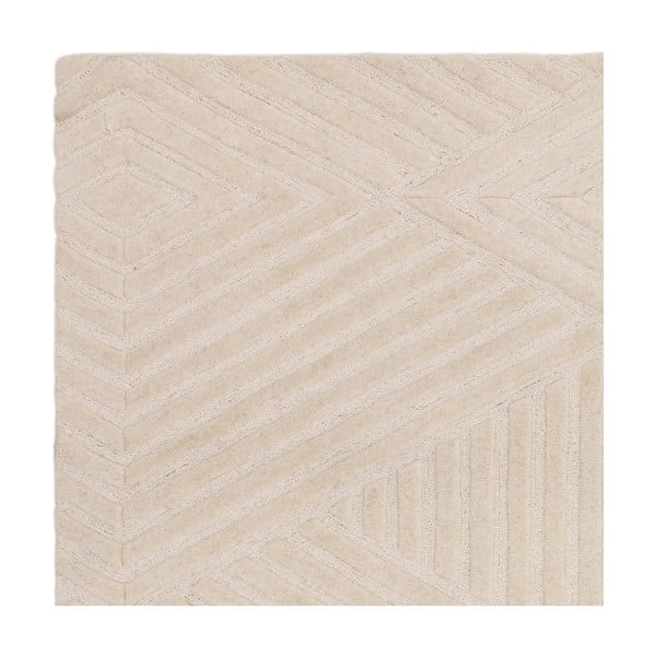 Krēmkrāsas vilnas paklājs 160x230 cm Hague – Asiatic Carpets-image-4