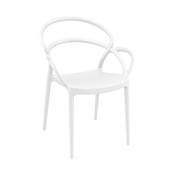 4 baltu dārza krēslu komplekts Resol Mila