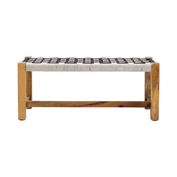 Melnbalts masīvkoka sols Satna – Premier Housewares-image-2