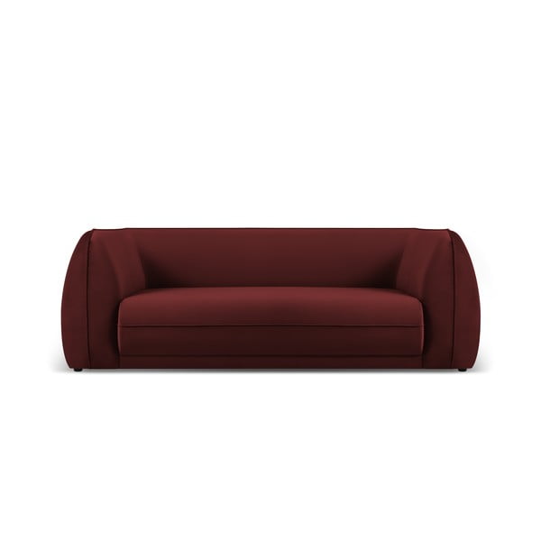 Sarkans samta dīvāns 225 cm Lando – Micadoni Home