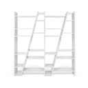 Matēti balts grāmatu plaukts TemaHome Delta