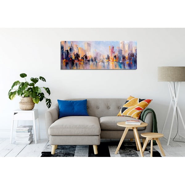 Glezna 30x80 cm City – Wallity-image-2