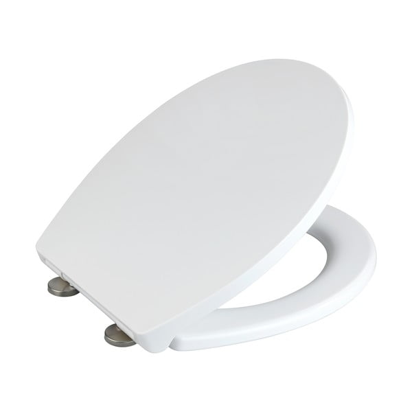 Balts tualetes poda sēdeklis Wenko Ostuni Easy Close-image-2