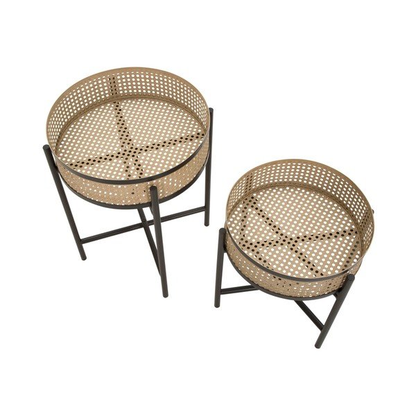 Apaļi sānu galdiņi (2 gab.) ø 40 cm Fuji – Mauro Ferretti-image-3