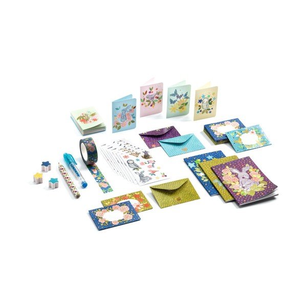 Vēstuļu rakstīšanas komplekts Mini Elodie Box – Djeco
