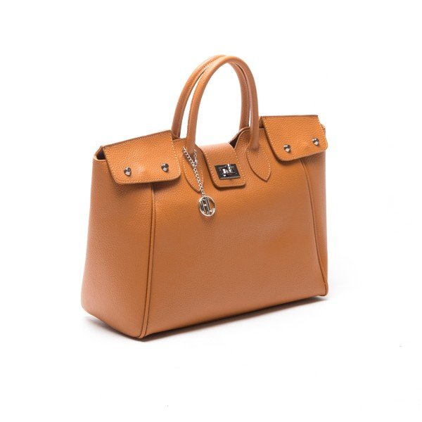 Ādas rokassoma Anna Luchini 1134 Cognac-image-2