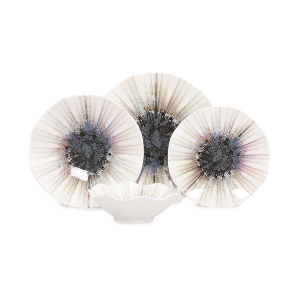 Porcelāna pusdienu komplekts (24 gab.) – Hermia