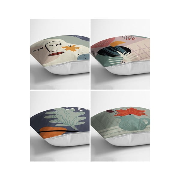 Spilvendrānas (4 gab.) 43x43 cm – Mila Home-image-1