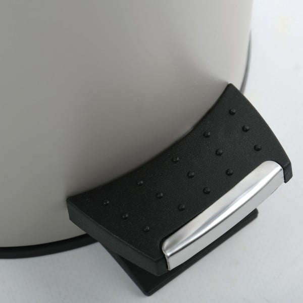 Pelēkbrūna tērauda atkritumu tvertne ar pedāli 3 l   Adonis – Spirella-image-4